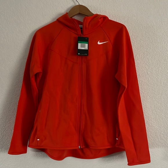 Nike Sweaters - *Nike Orange Hoodie full zip, Women’s XL